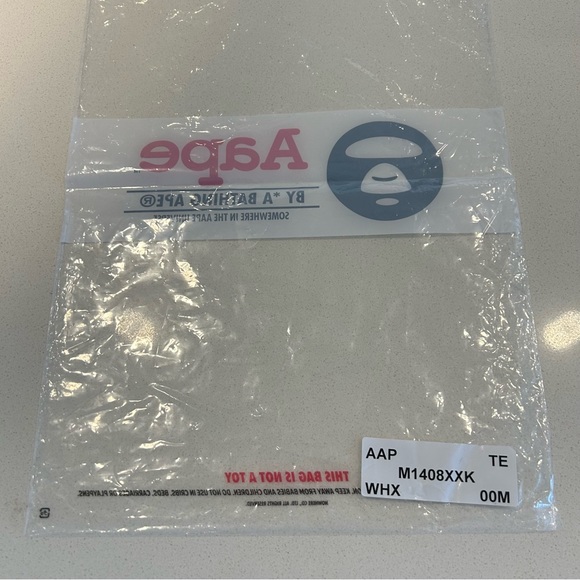 AAPE Zip Top Plastic Bag - Picture 4 of 9